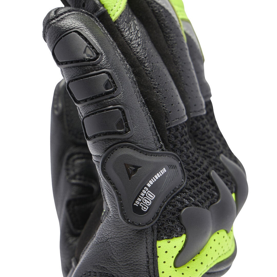 Dainese X-Ride 2 Ergo-Tek Motorcykel handsker sort/gul M Figur 4