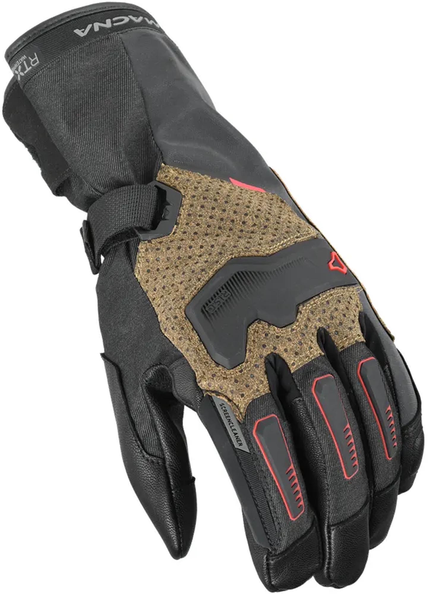 Macna Terra 2.0 RTX wasserdichte Motorrad Handschuhe schwarz/braun L Abbildung 1