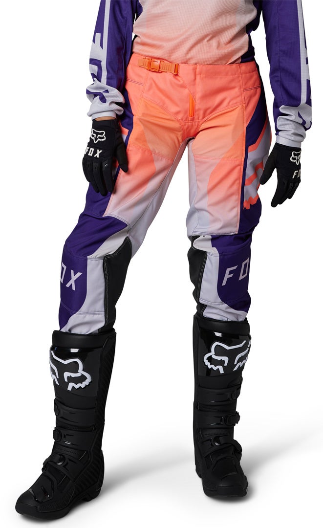 FOX 180 Leed Dames Motorcross Broek Oranje 8 Figuur 6