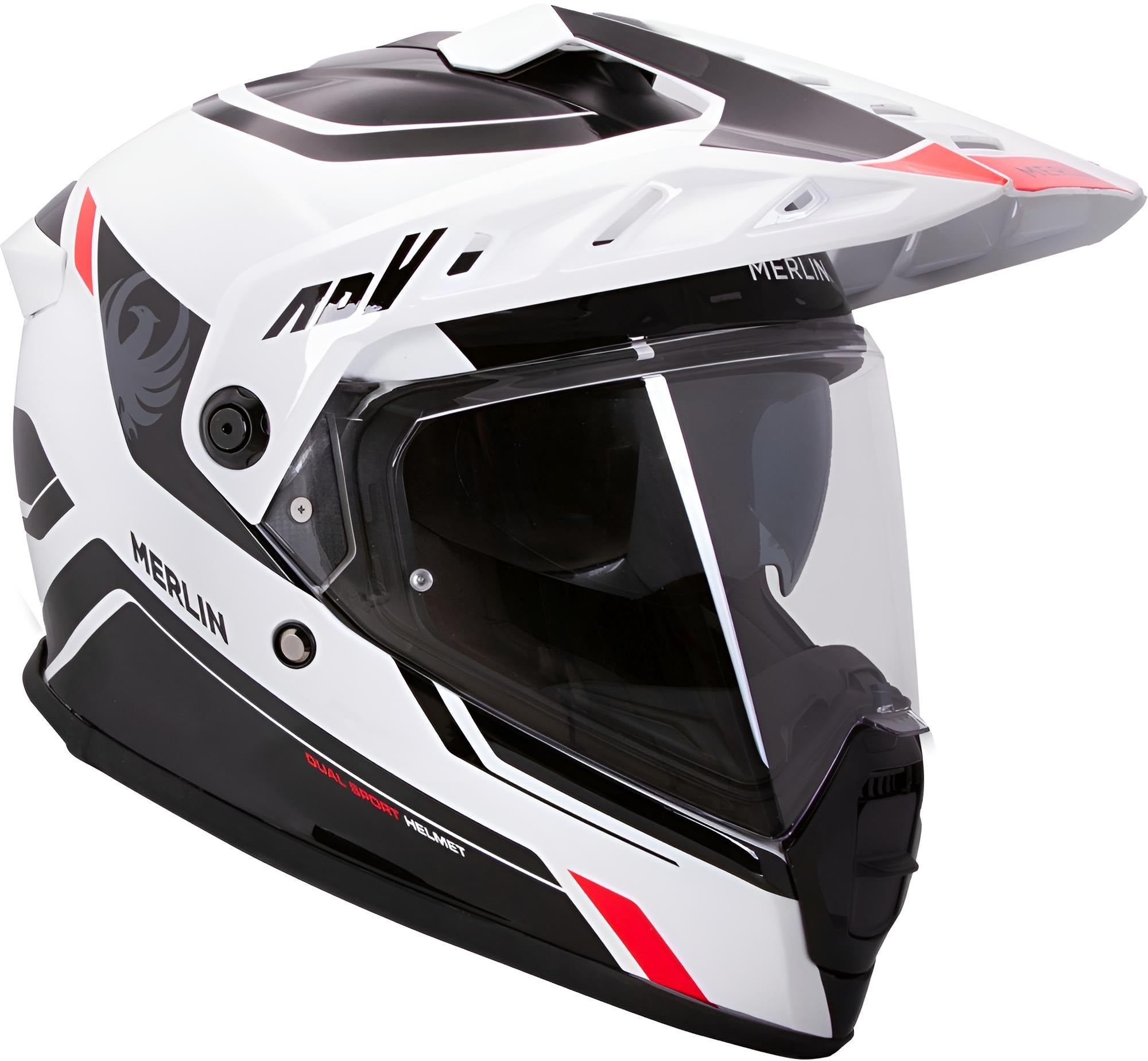 Merlin Torres Adventure Block Enduro Helmet white/red XXL (63/64) Figure 2
