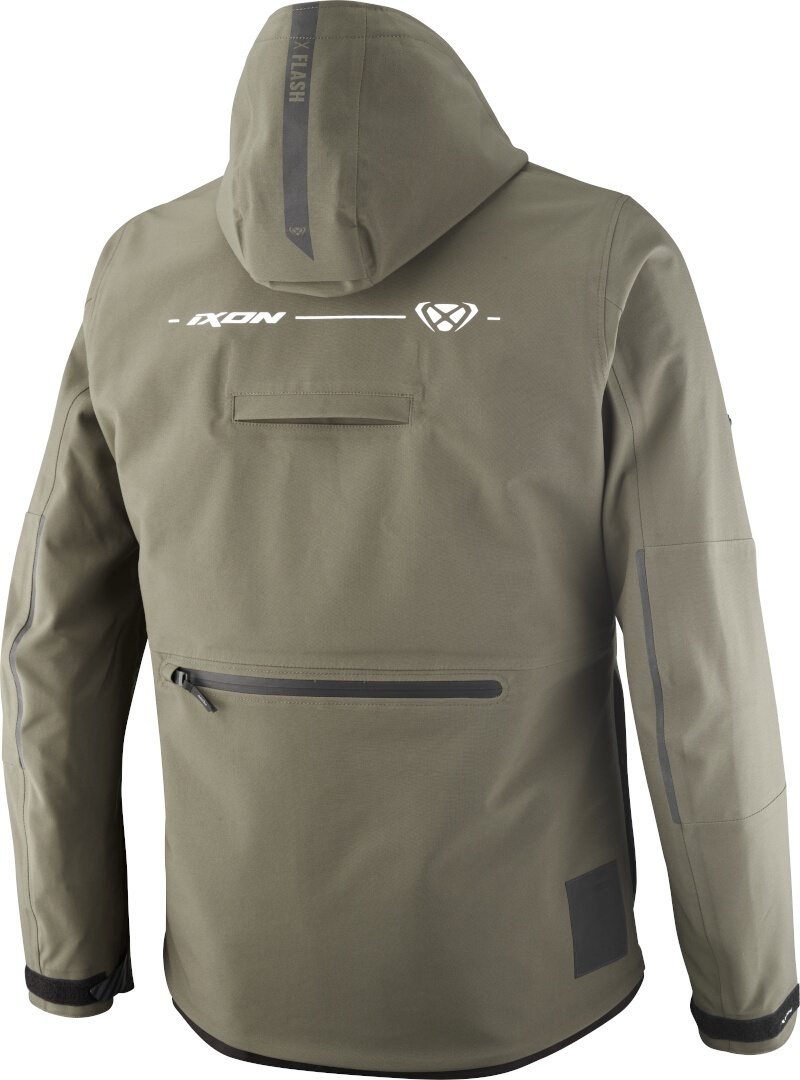 Ixon Square waterproof Motorcycle Textile Jacket Khaki L Figure 2