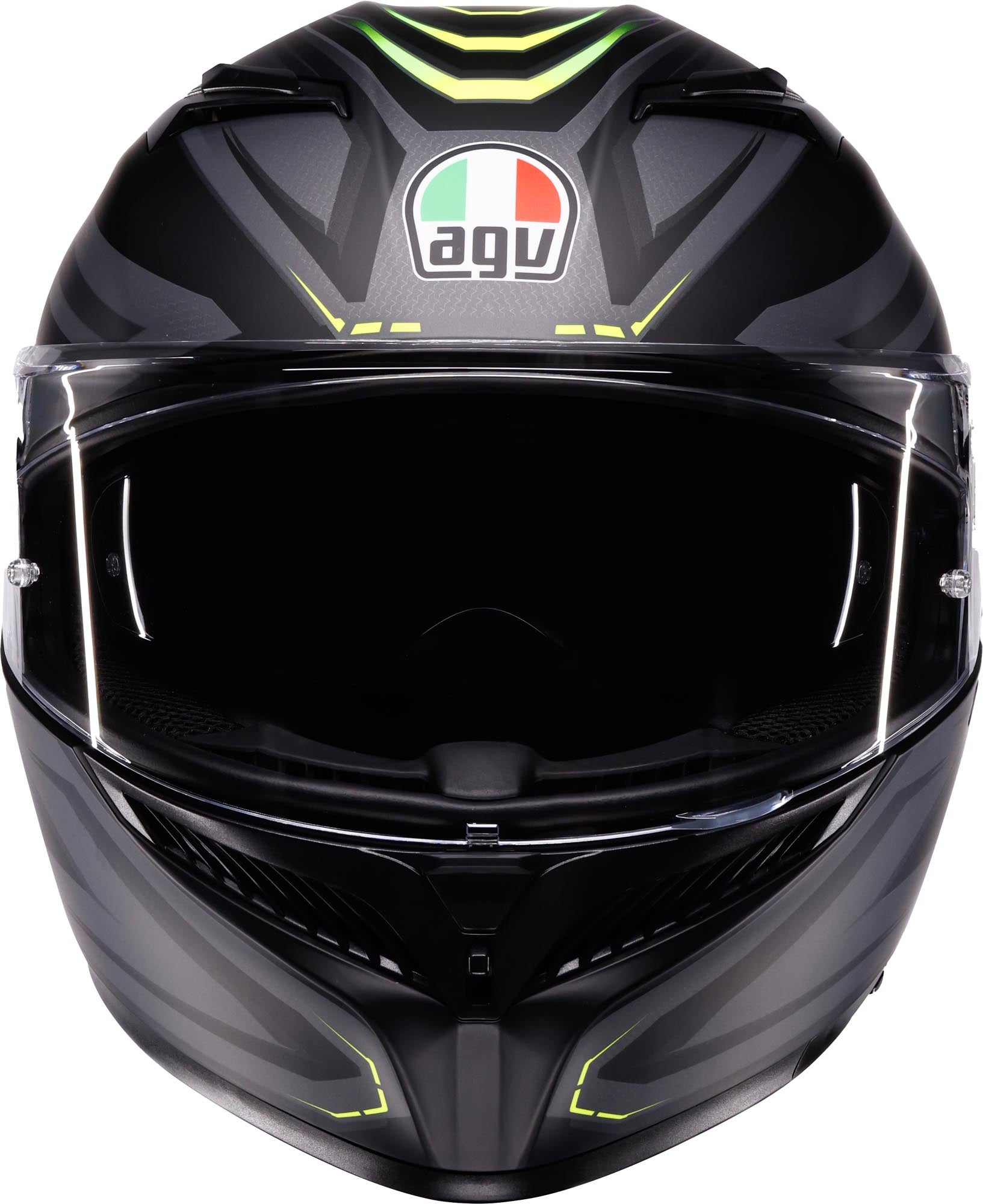 AGV K3 Syth Helmet black matt/yellow M (57/58) Figure 2