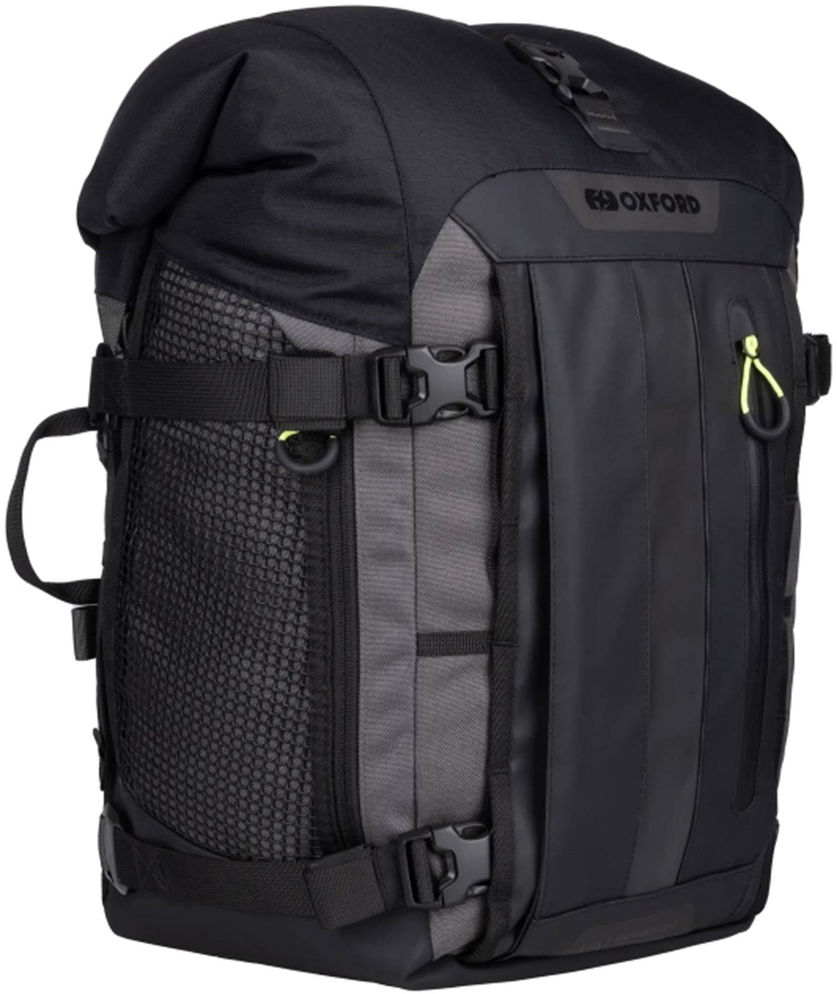 Oxford Atlas T-30 Sela - Bolsa traseira preto/cinza Figura 1