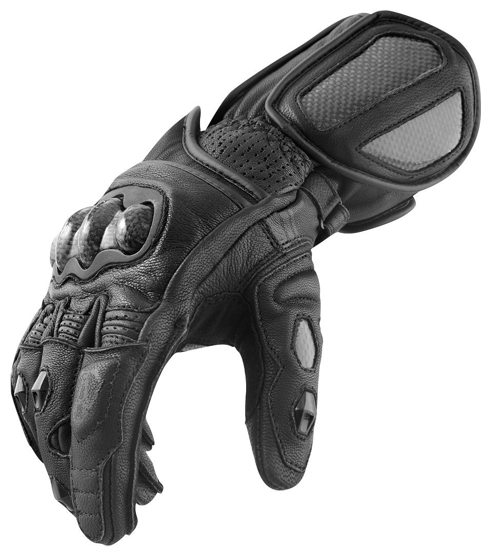 Arlen Ness RG-X Motorcykelhandsker Sort L Figur 3