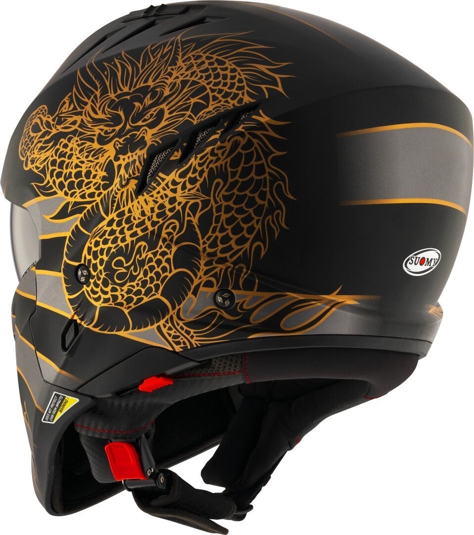 Suomy Armor Dragon Casco Jet Grigio opaco XL (61) Figura 2