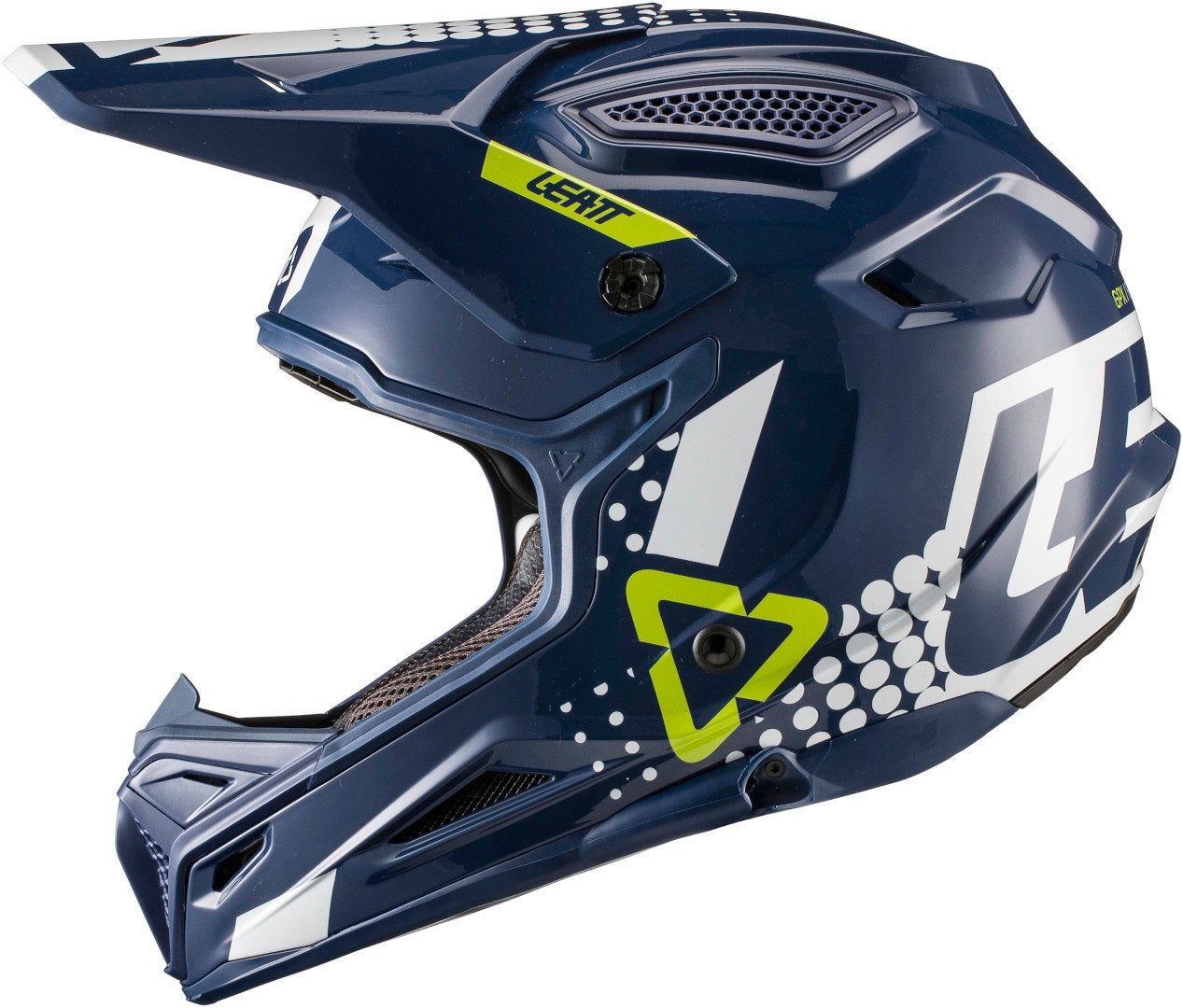 Leatt GPX 4.5 V20.2 Casco Motocross blu/bianco S (55/56) Figura 3