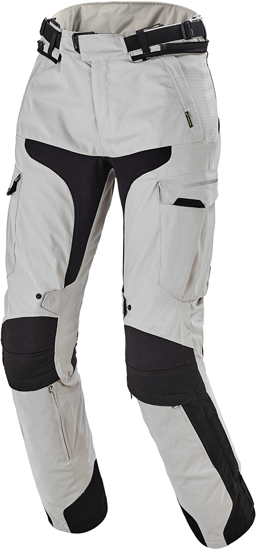 Macna Novado waterproof Ladies Motorcycle Textile Pants grey Short S Figure 1