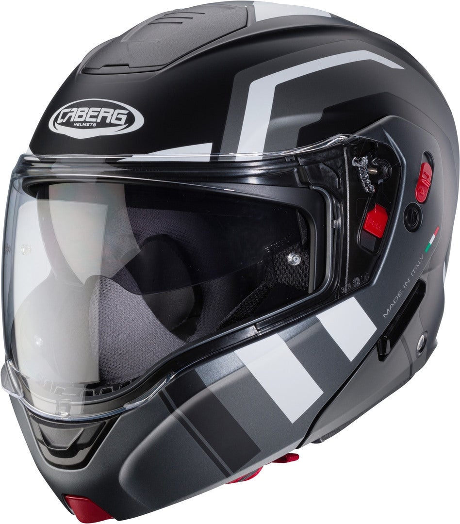 Caberg Horus X Road Helm Zwart mat/grijs XL (61/62) Figuur 1