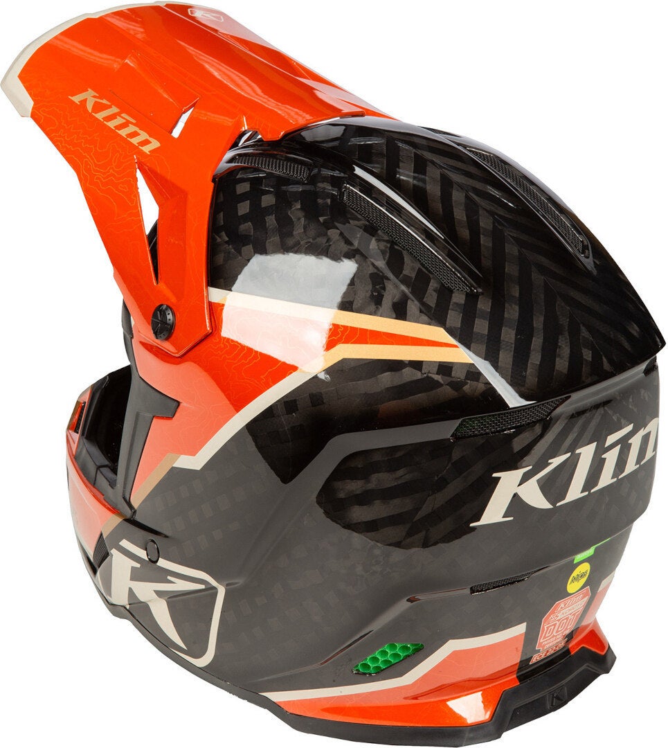Klim F5 Koroyd Topo Carbon Casco Motocross L (58/59) Figura 8
