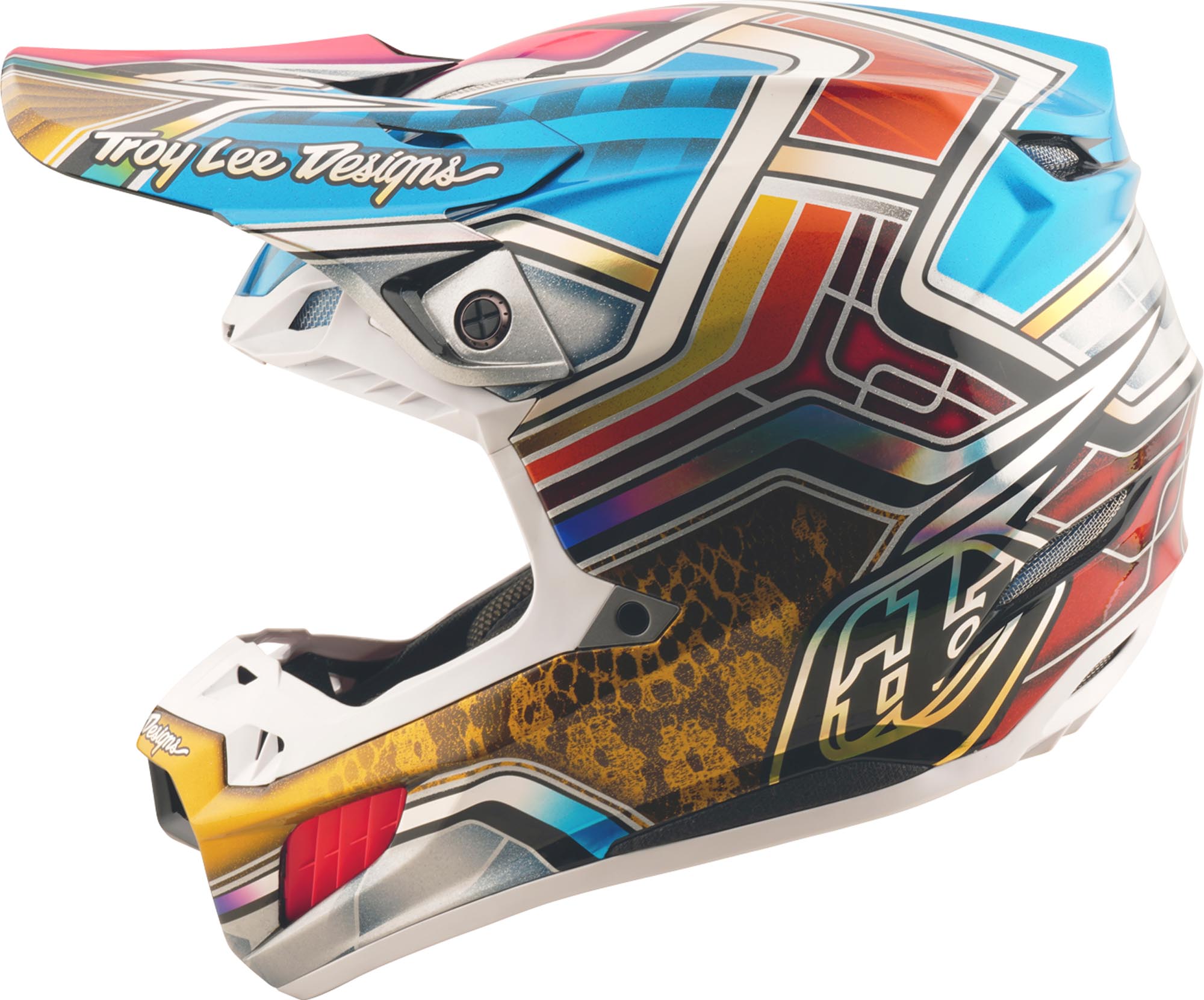 Troy Lee Designs SE5 Carbon Lowrider MIPS Motocross Helm M Abbildung 2