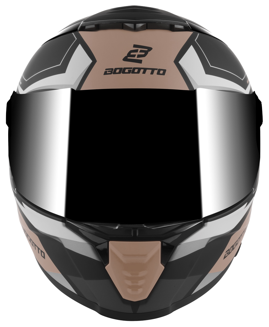 Bogotto FF118 Vilial Cască Negru mat/maro M Figura 3
