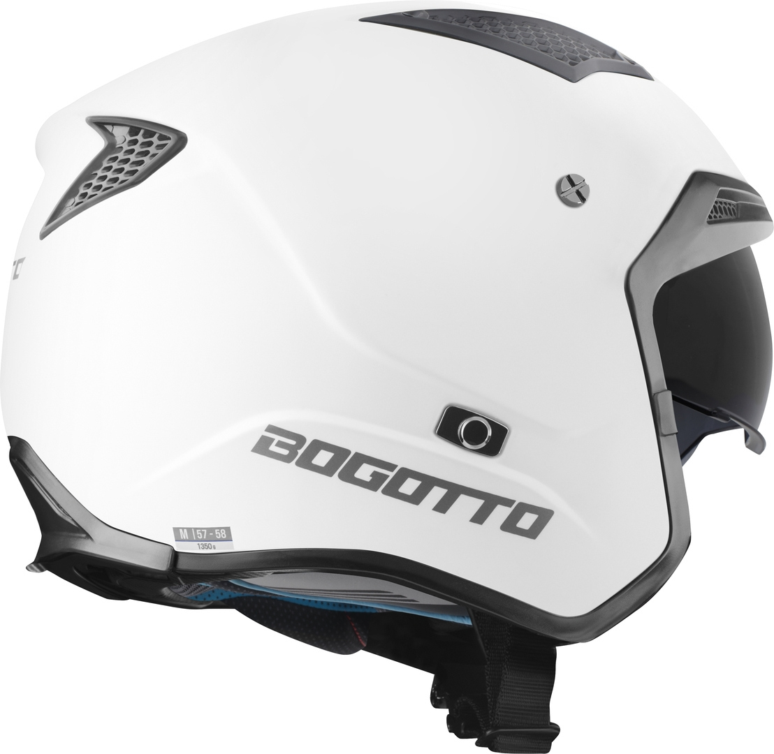 Bogotto Radic 22.06 Hjälm White Matt M Figur 12