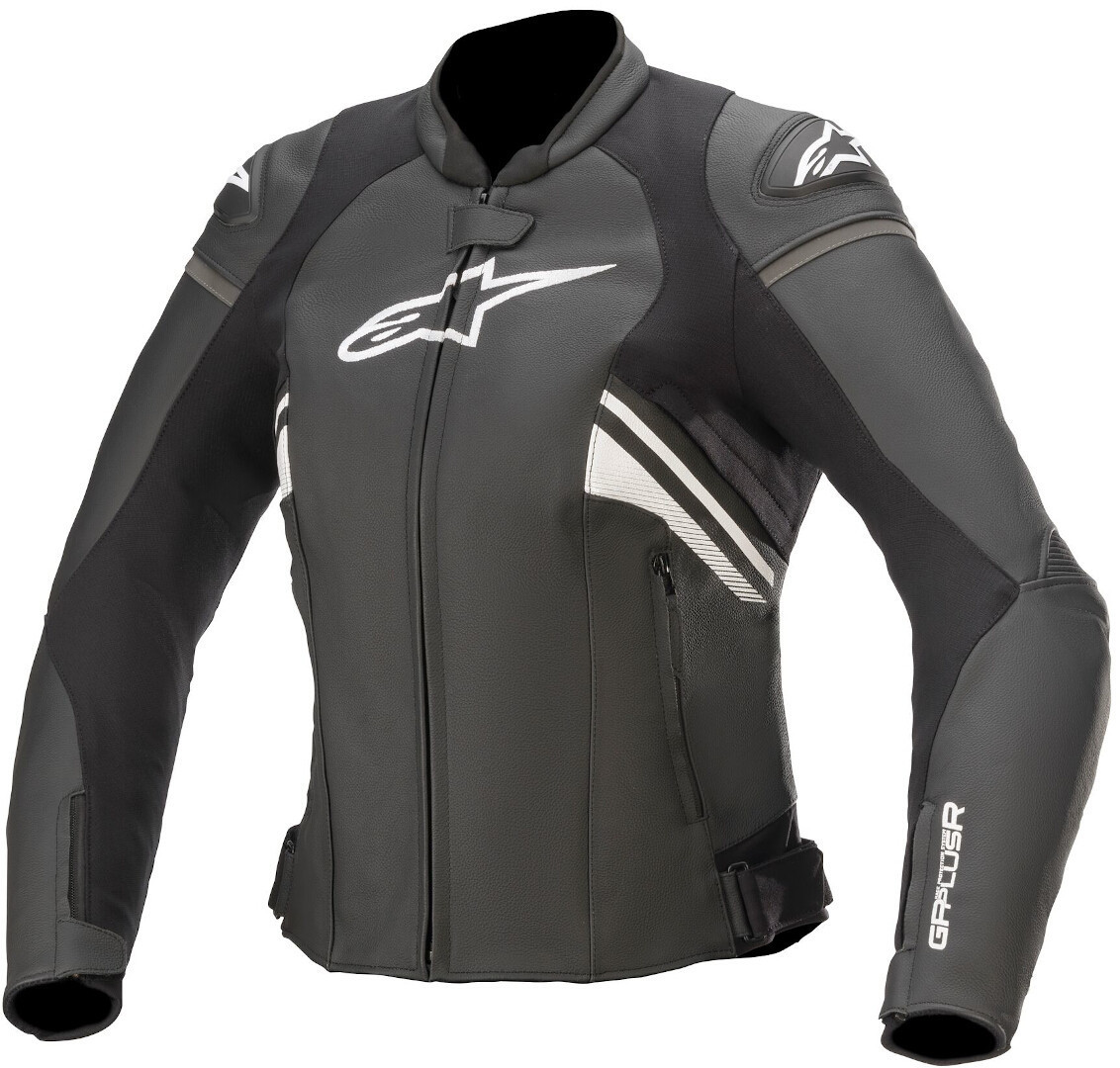 Alpinestars Stella GP Plus R V3 Jachetă de piele pentru motociclete pentru doamne alb/negru 50 Figura 1