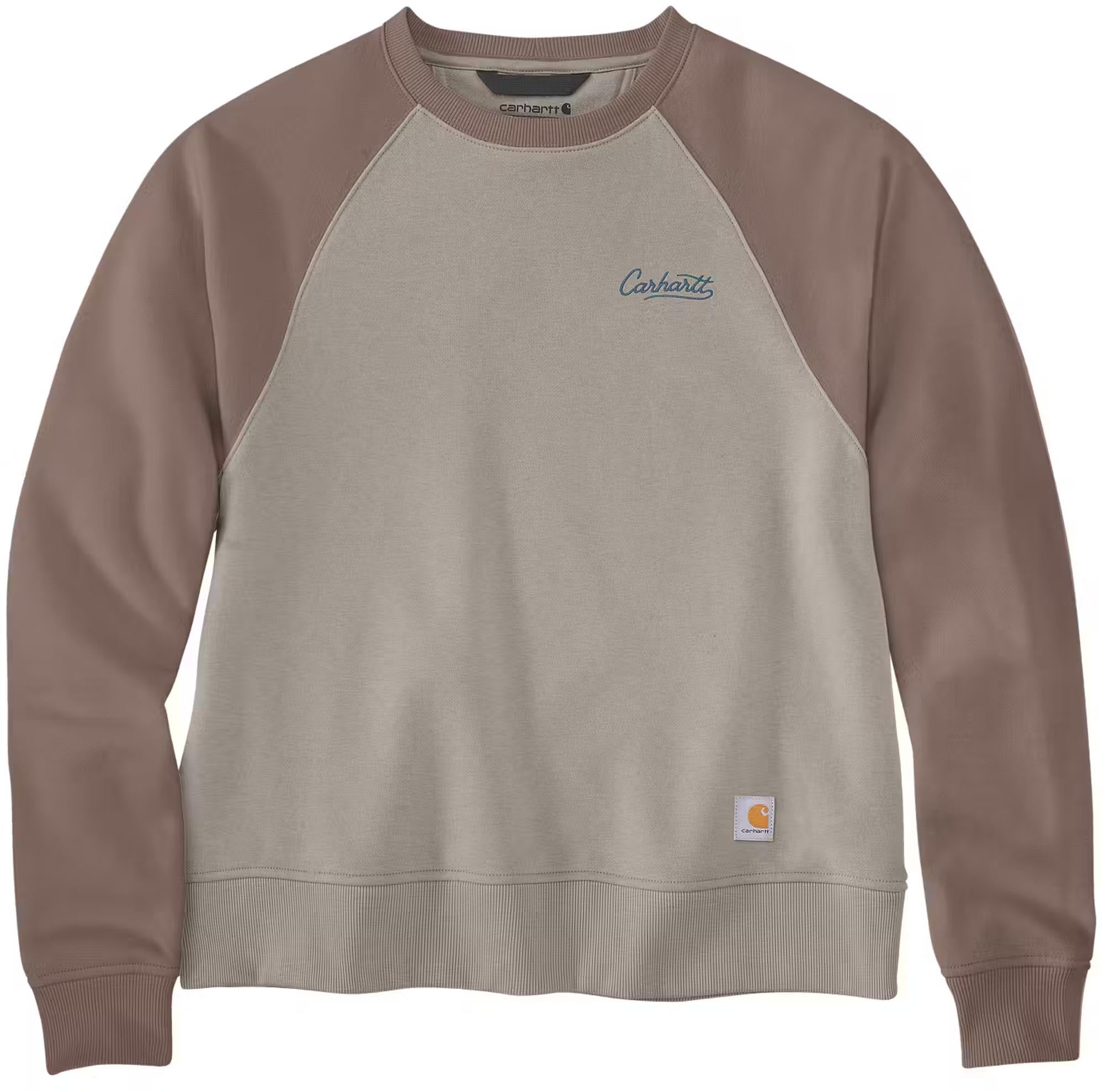 Carhartt Sawyer Crewneck Ženski pulover siva/rjava XL Slika 1