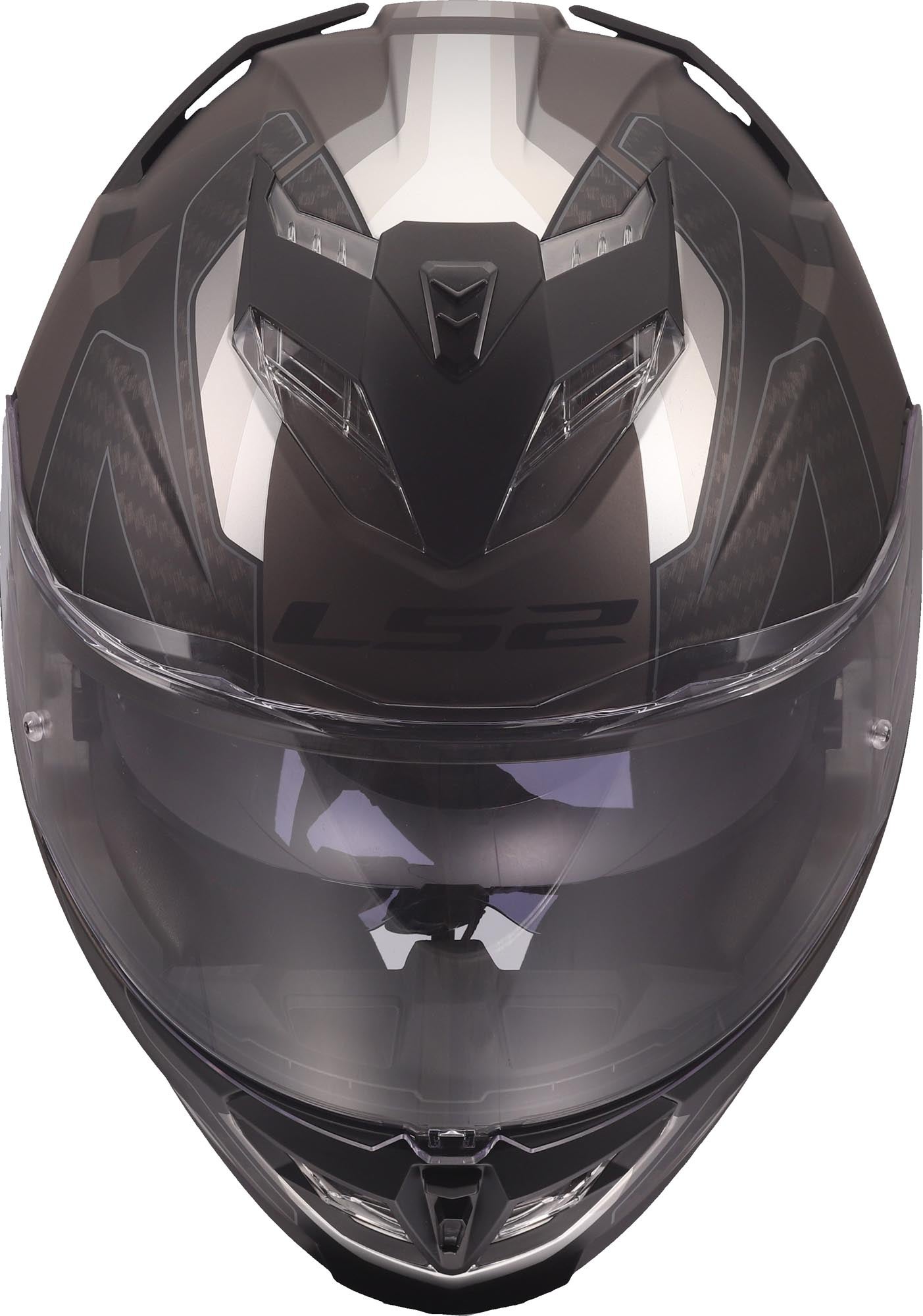 LS2 FF818 Storm III Sporty Capacete preto/cinza XXXL (65/66) Figura 5