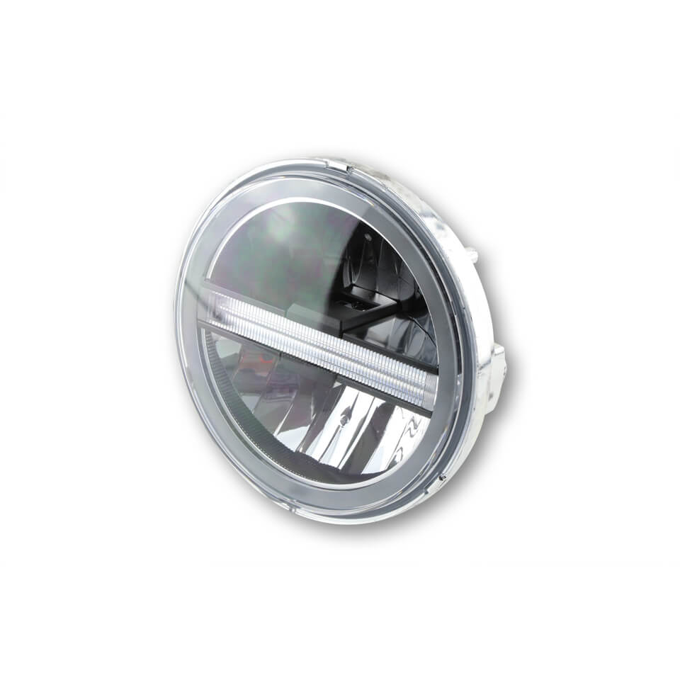 HIGHSIDER LED Hauptscheinwerfereinsatz TYP 6 mit TFL, rund, 5 3/4 Zoll Figura 1 HIGHSIDER LED Hauptscheinwerfereinsatz TYP 6 mit TFL, rund, 5 3/4 Zoll Figura 1