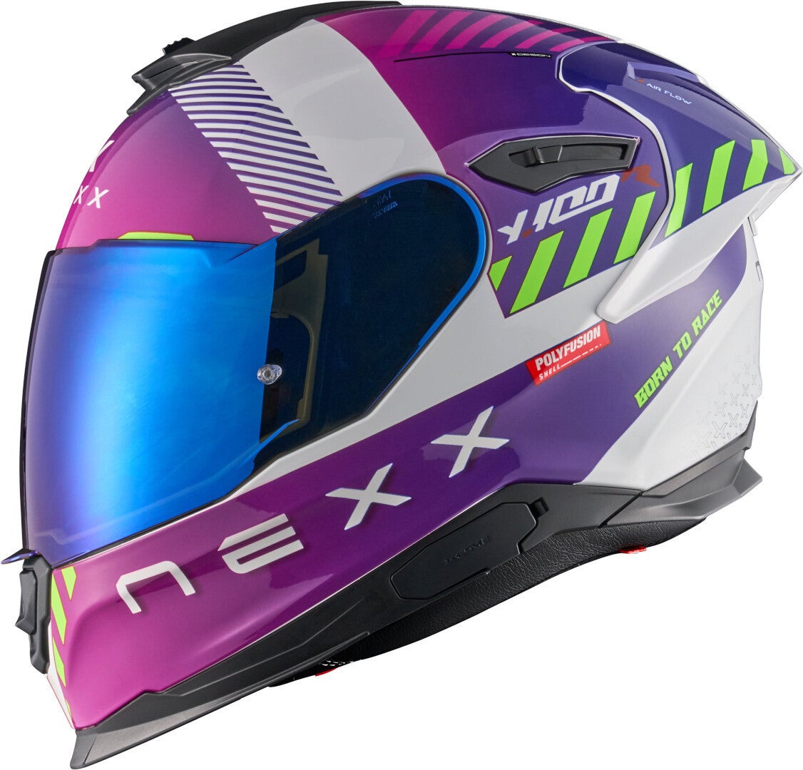 Side view of Nexx Y.100R Fade Helmet