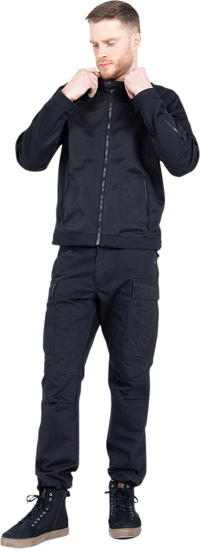 John Doe Aero Mesh Black perforated Motorcycle Textile Jacket M Figure 17