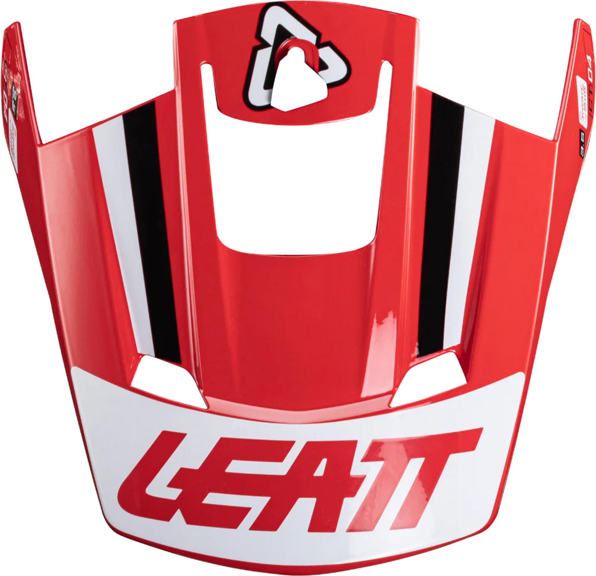 Leatt Moto 3.5 Font Youth Helmet Peak red Figure 1