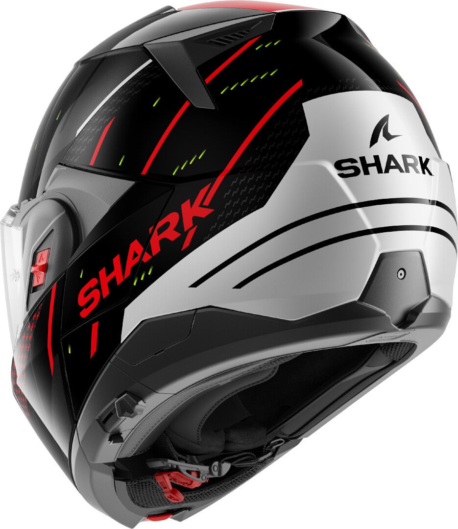 Shark Oxo Rydger Casco nero/argento/rosso XXL (63/64) Figura 5