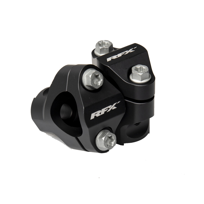 RFX Kit soporte de manillar de carreras 28.6mm (Negro)