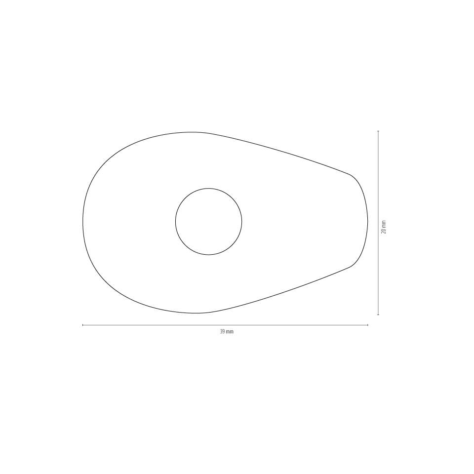 SHIN YO Montageplatten INDY SPACER für div. YAHMAHA, Set Figura 2