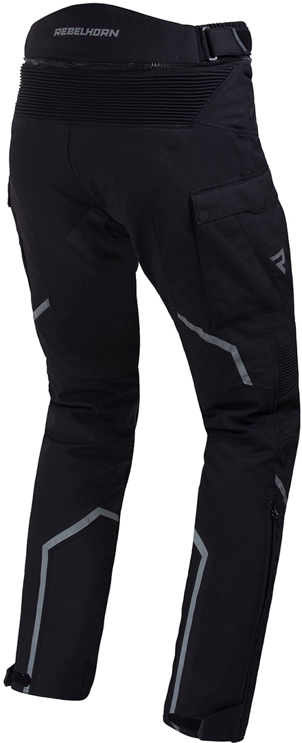 Rebelhorn Hardy II Motorcycle Textile Pants black M Figure 2