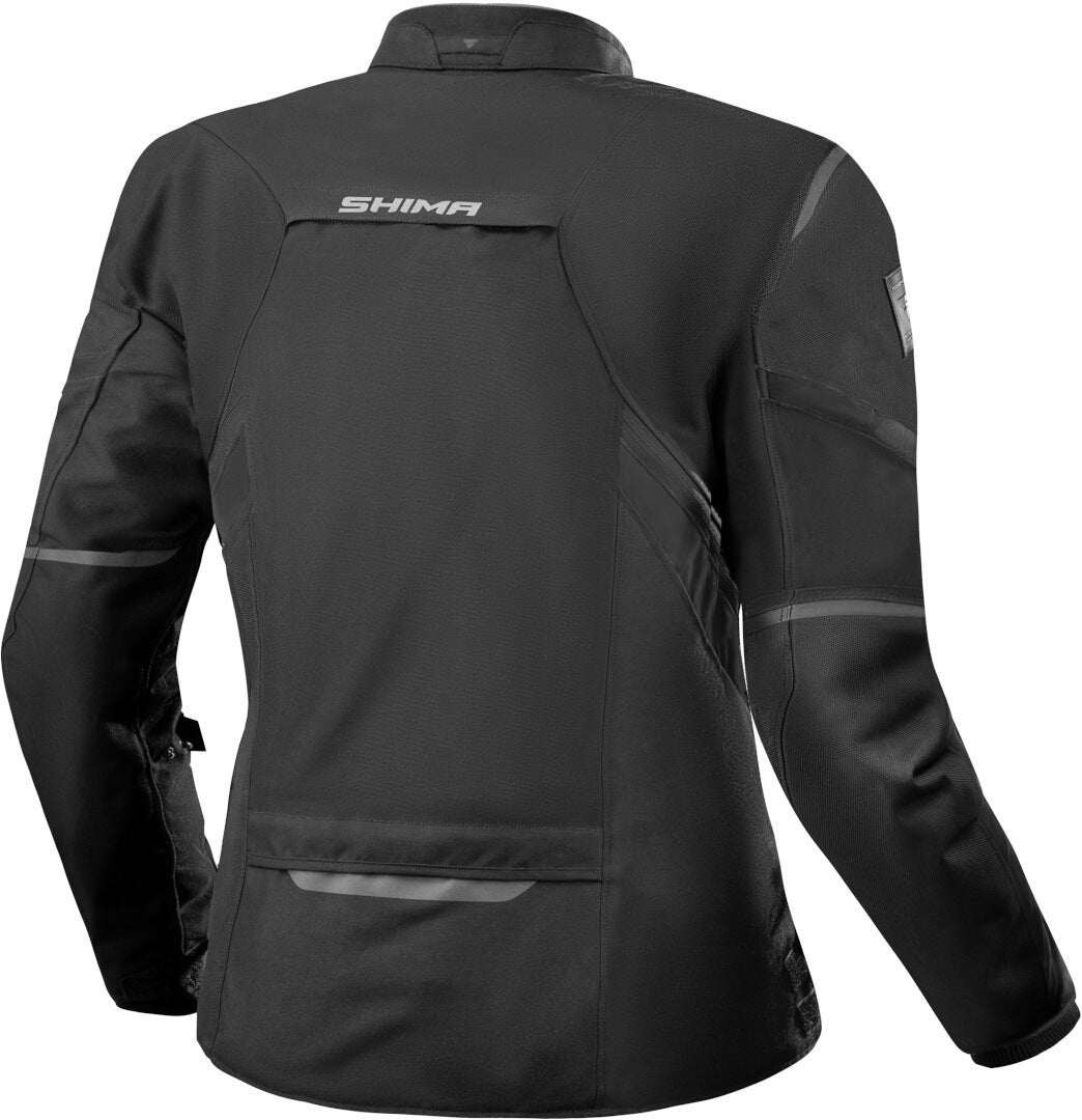 SHIMA Rush 2.0 imperméable à l’eau dames moto textile veste noir L Figure 2