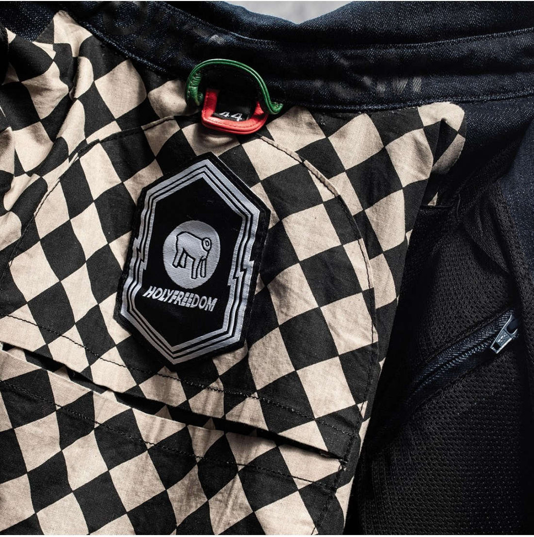 HolyFreedom Genoa Stampato Motorcycle Textile Jacket S Figure 14