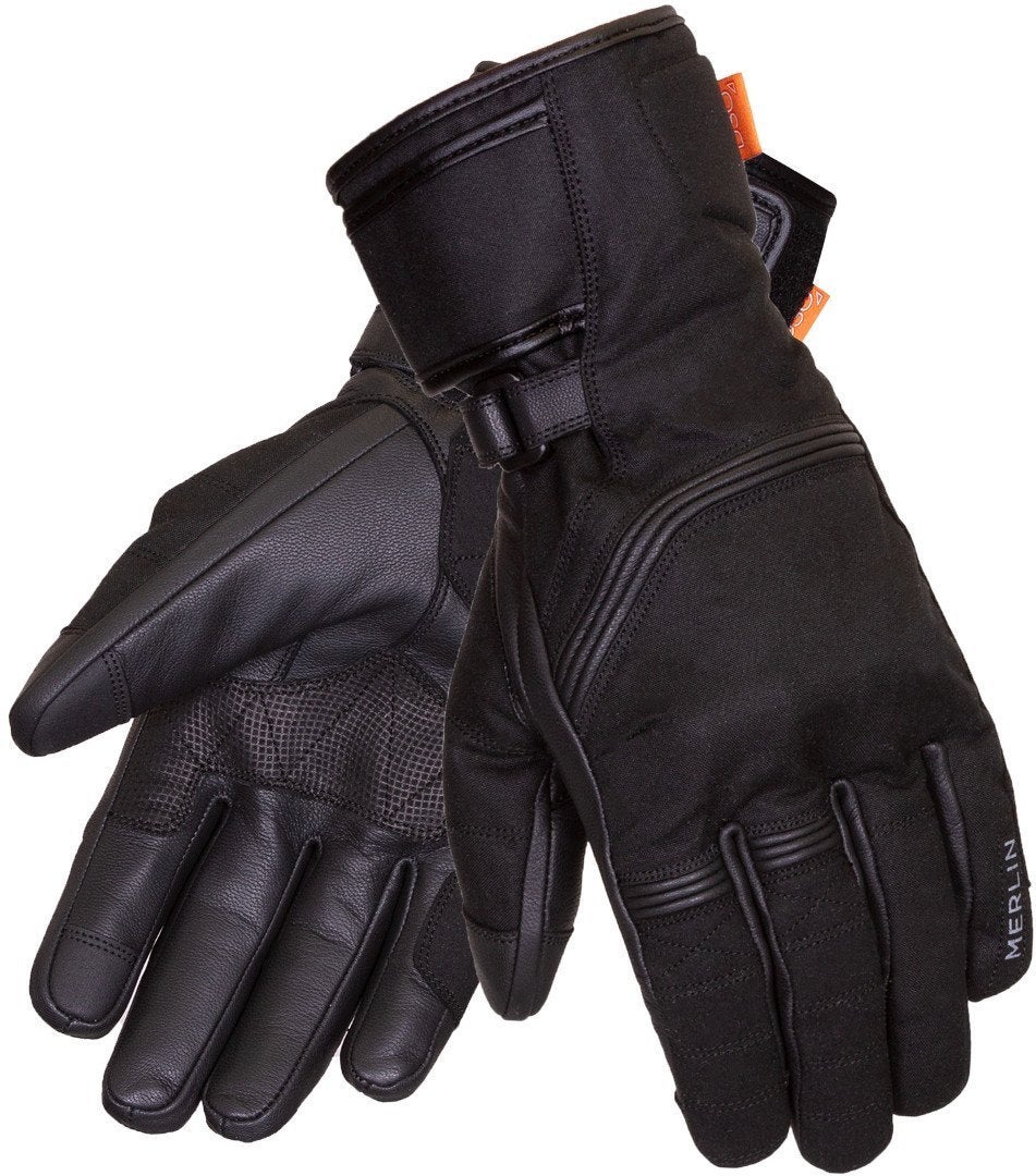 Merlin Ranger D3O Vandtæt motorcykel handsker Sort 2XL Figur 1