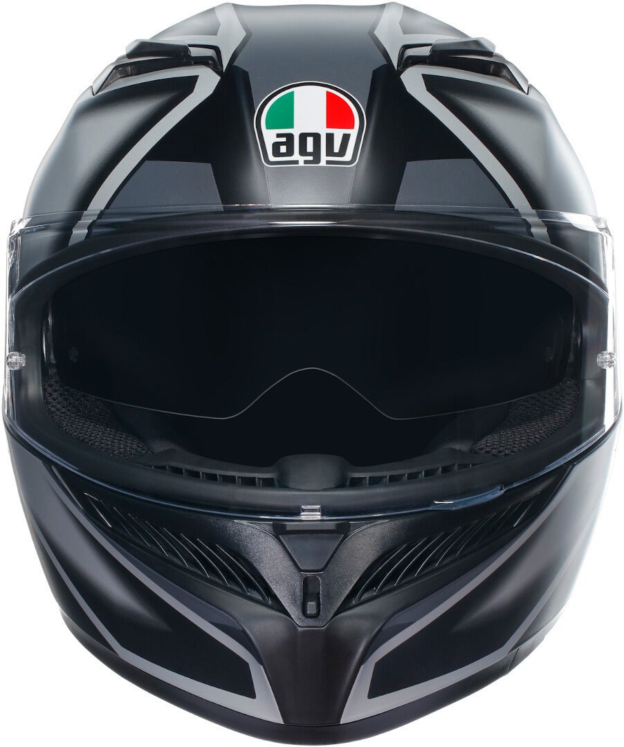 AGV K3 Compound Hjelm sort mat/grå M (57/58) Figur 6
