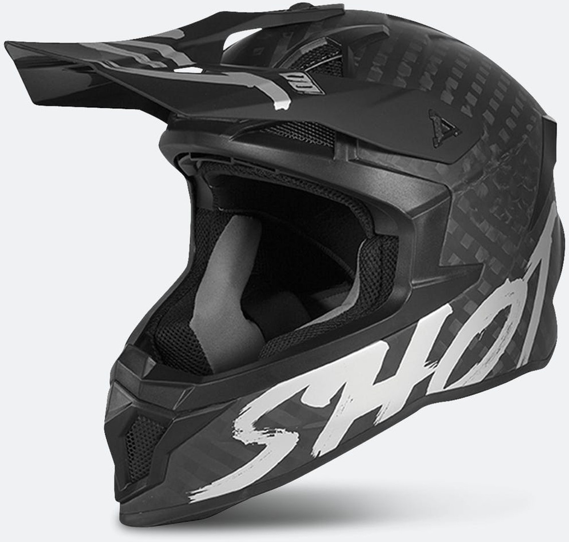 Shot Lite Solid Carbon Casque Motocross MS (57/58) Figure 1