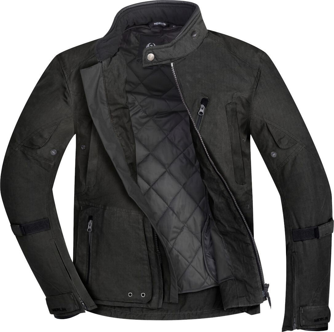 Merlin Exile D3O Explorer Motorcycle Textile Jacket black M Figure 4