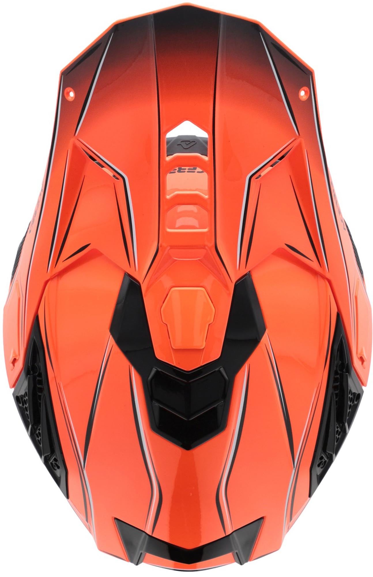 Acerbis Airstrike-X Scratch Motocrosshelm oranje/grijs XXL (63/64) Figuur 4