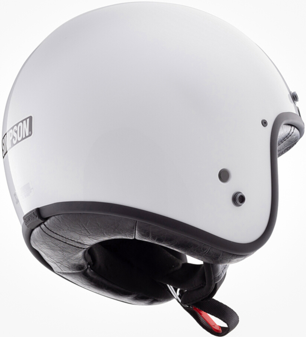 Simpson Chopper Solid Jet Helmet white M (58) Figure 4