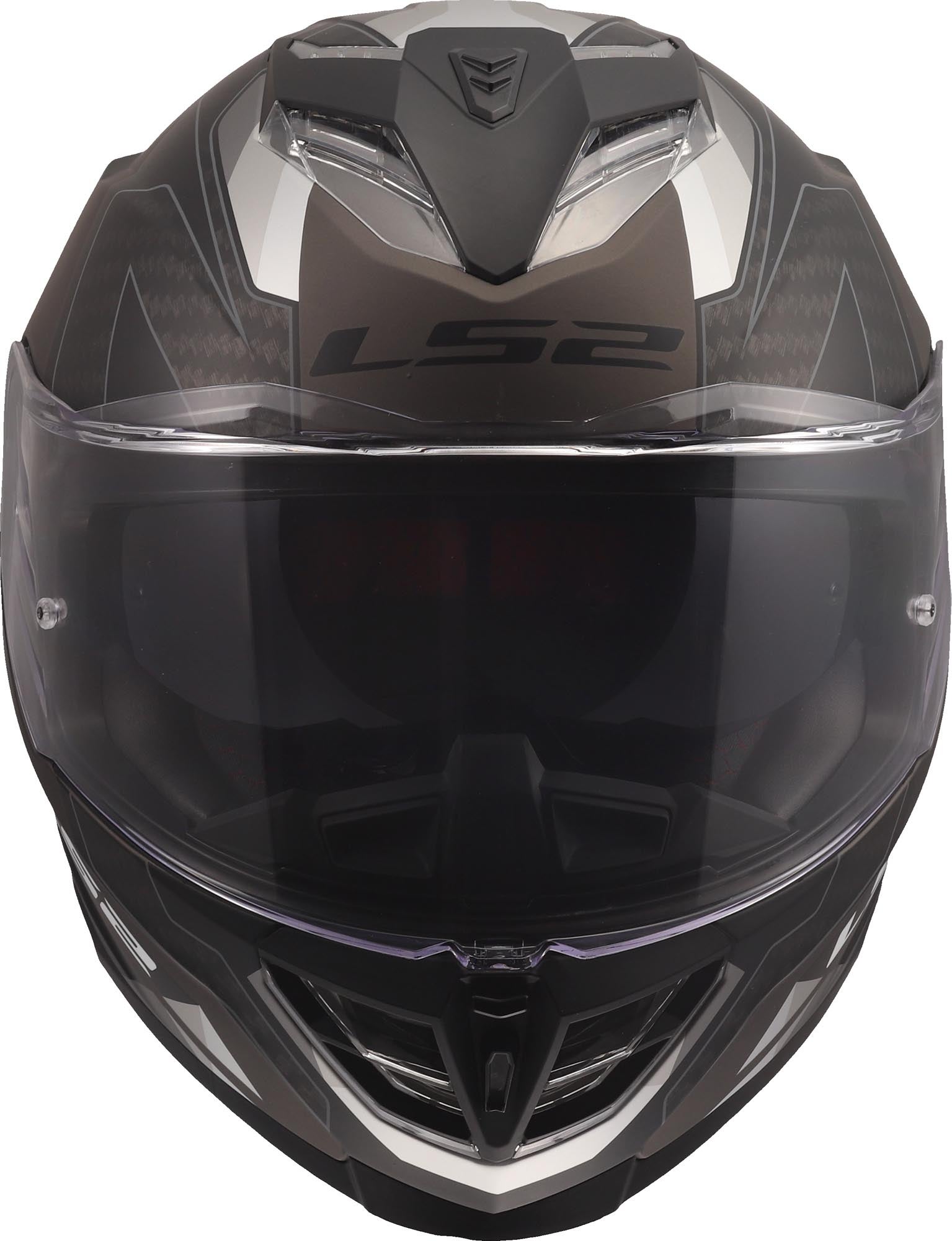 LS2 FF818 Storm III Sporty Casque noir/gris XL (61/62) Figure 10