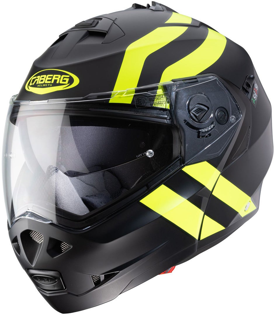 Caberg Duke II Superlegend Casco nero/giallo M (57/58) Figura 1