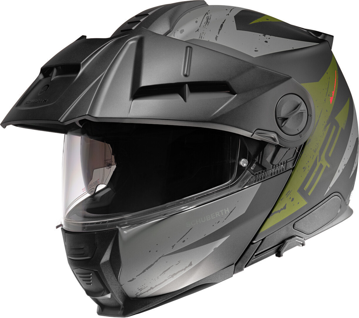 Schuberth E2 Explorer Casco negro mate/verde L (59) Figura 1