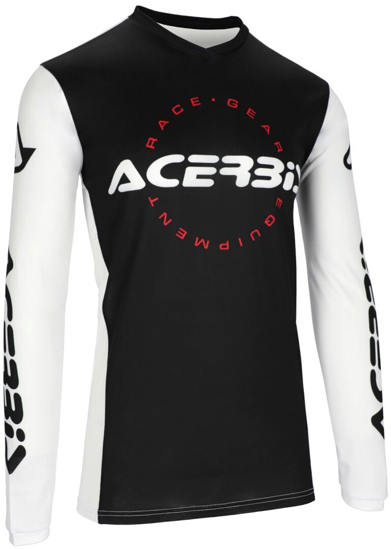 Acerbis MX J-Track Inc Motokrosový dres černobílá 4XL Obrázek 1