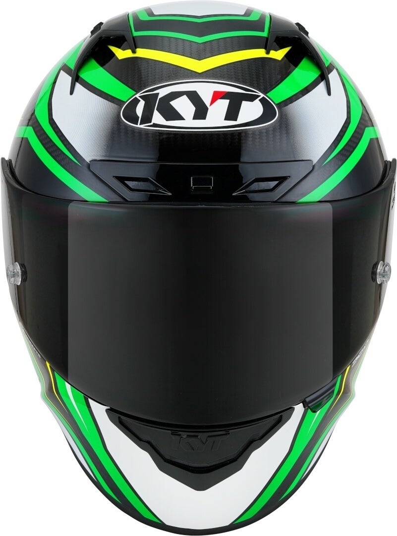 KYT NZ Race Carbon Stride Casco Verde Neon M (57/58) Figura 8