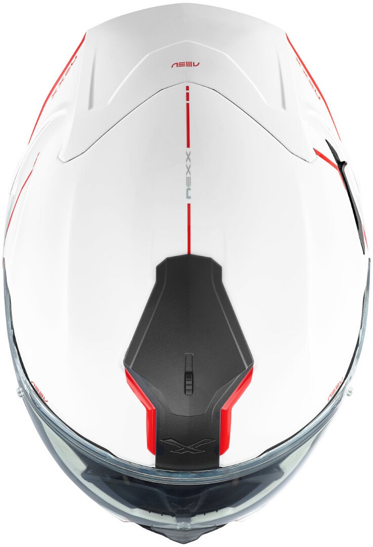 Nexx SX.100R Shortcut Helmet white/red M (57/58) Figure 2