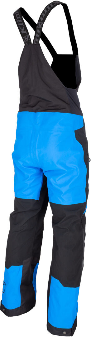 Klim Storm 2022 Snescooter Bib Bukser sort/blå M Figur 2