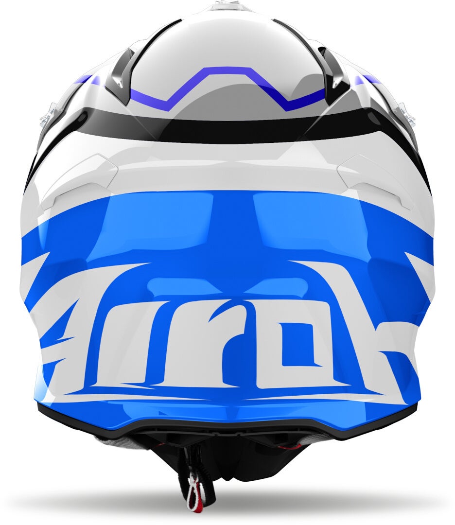 Airoh Aviator Ace 2 Ground Motocross Helm weiß/blau L (59/60) Abbildung 3