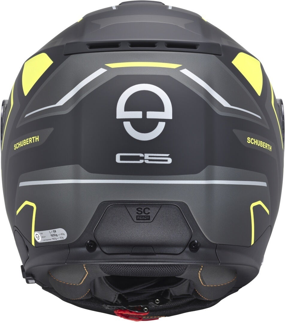 Schuberth C5 Omega Helm schwarz matt/neon S (55) Abbildung 6