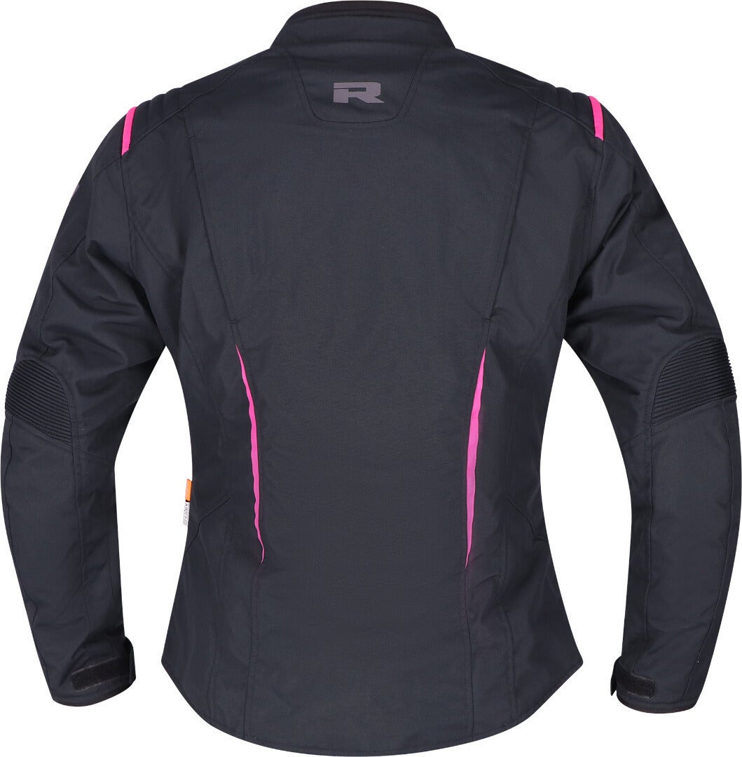 Richa Chloe 2 imperméable à l’eau dames moto textile veste noir/rose XL Figure 3