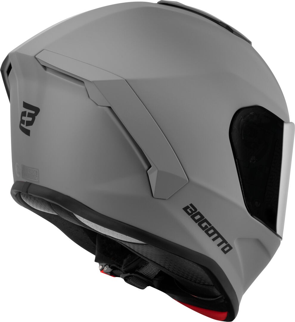 Bogotto Phantom Fiberglass Helm anthrazit matt S Abbildung 3