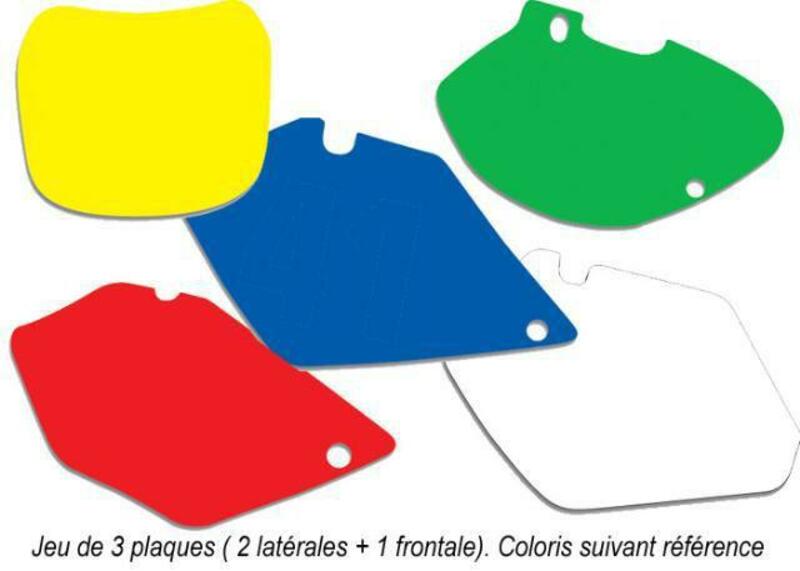 Melro Honda CRF250R/450R Base de placa verde Figura 1