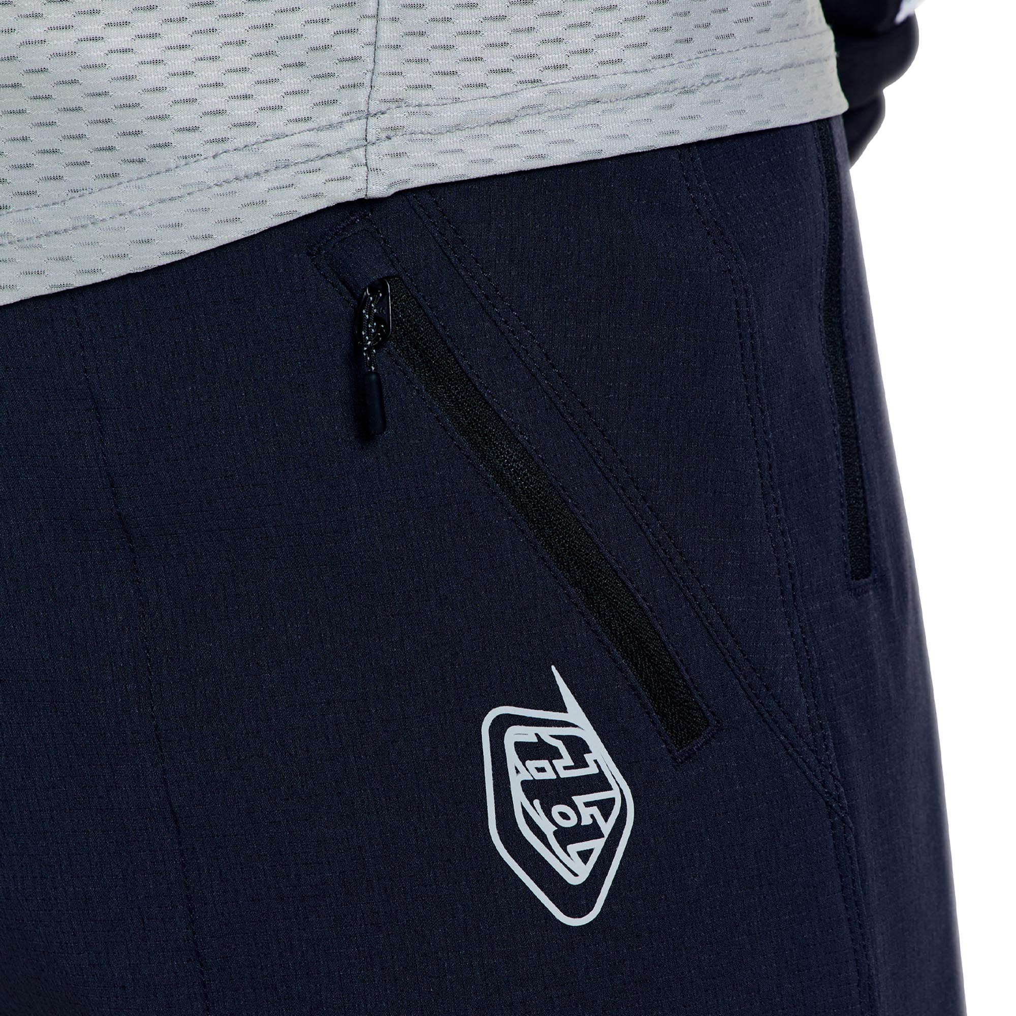Troy Lee Designs Skyline Pro Air Shell Mono Bicycle Shorts carbon/blue 33 Figure 10