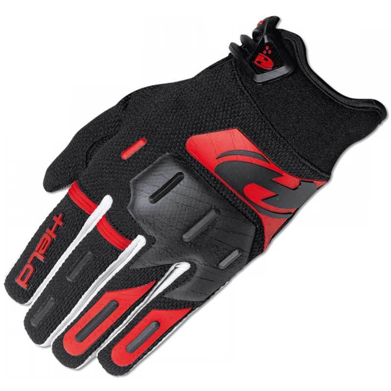 Held Hardtack Motocross handsker sort/rød 8 (M) Figur 1