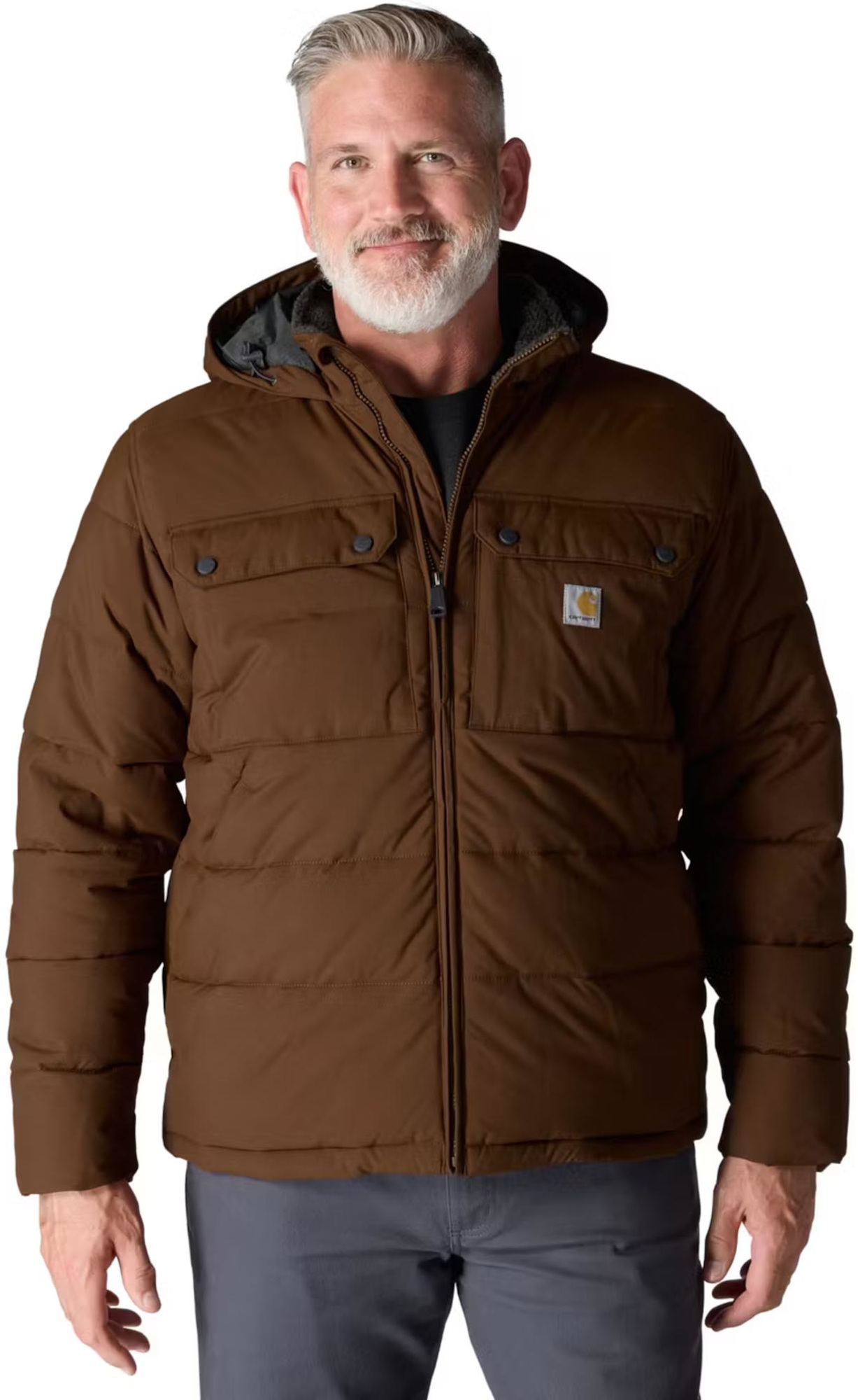 Carhartt Montana Textiljacke dunkelbraun L Abbildung 2
